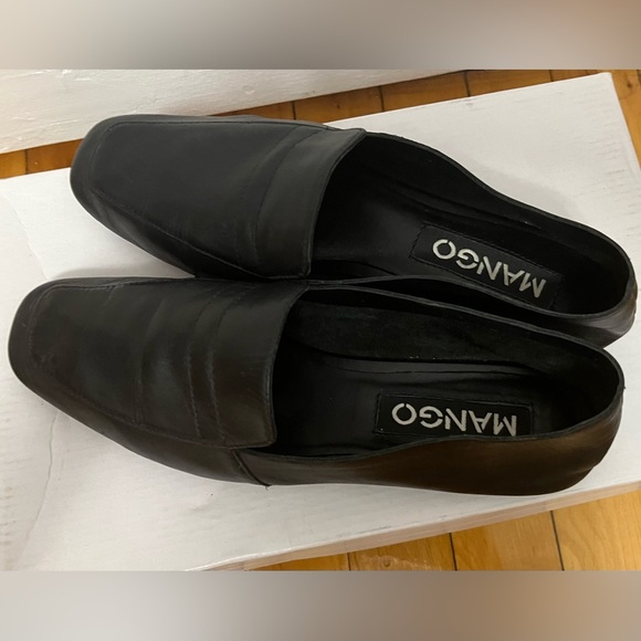 Mango genuine leather loafers - Picture 3 of 4